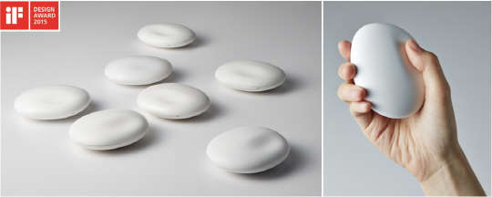 '보들보들, 서걱서걱, 뽀득뽀득' 세가지 촉감을 구현한 촉감소재 <삼성SDI 제공>